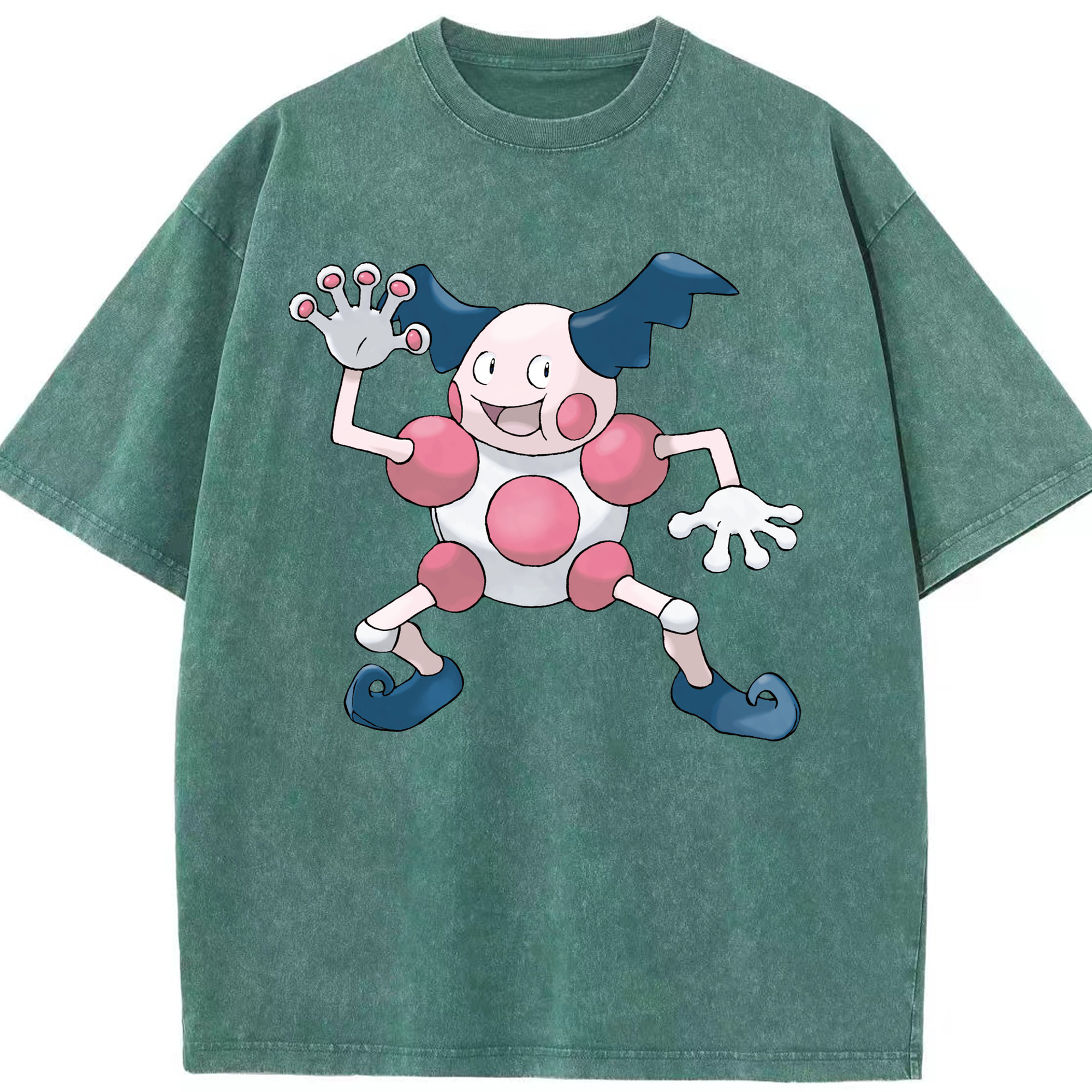 （画像用） ポケットモンスター Pokémon 綿100% ヴィンテージ風 半袖Tシャツ（フロントプリント）
